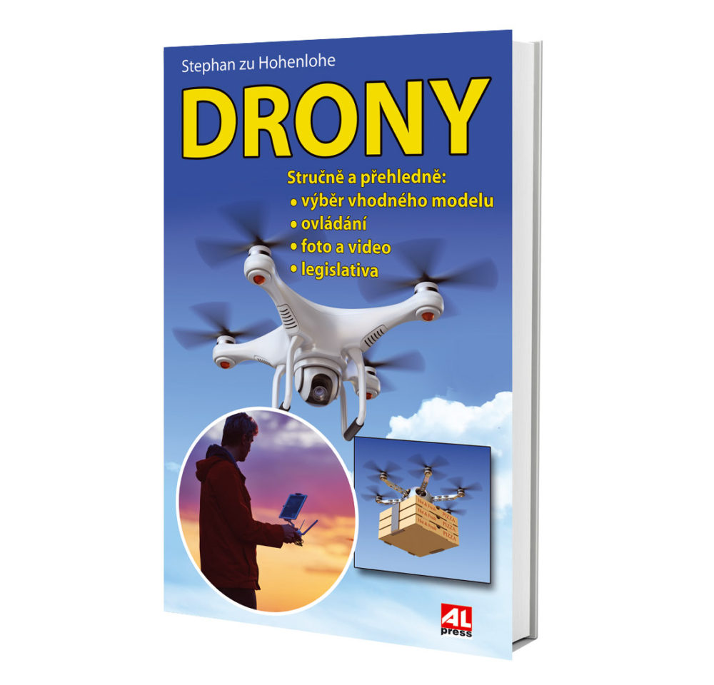 Kniha Drony