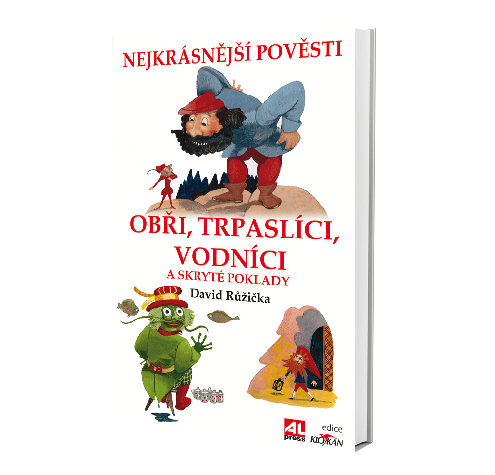 Kniha Obři, trpaslíci, vodníci a skryté poklady v našem nakladatelství Alpress