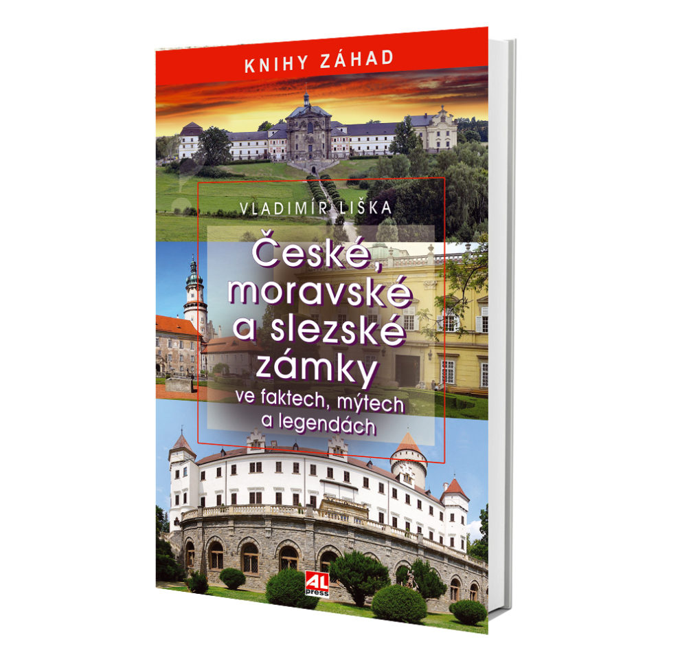 Kniha České, moravské a slezské zámky ve faktech, mýtech a legendách v našem nakladatelství Alpress