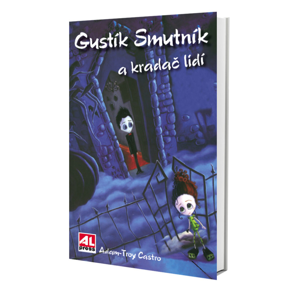 Kniha Gustík Smutník a kradač lidí v našem nakladatelství Alpress