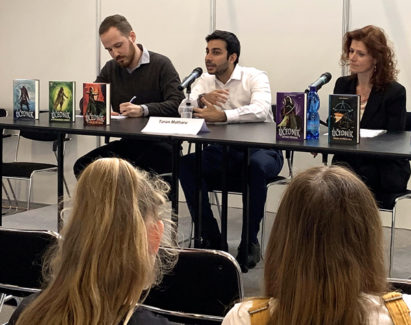 Beseda s autorem Taranem Matharu