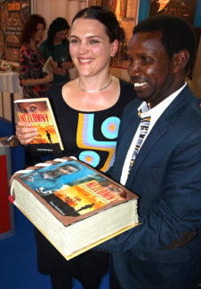 Hana Hindráková s hlavním hrdinou knihy Nezlomný