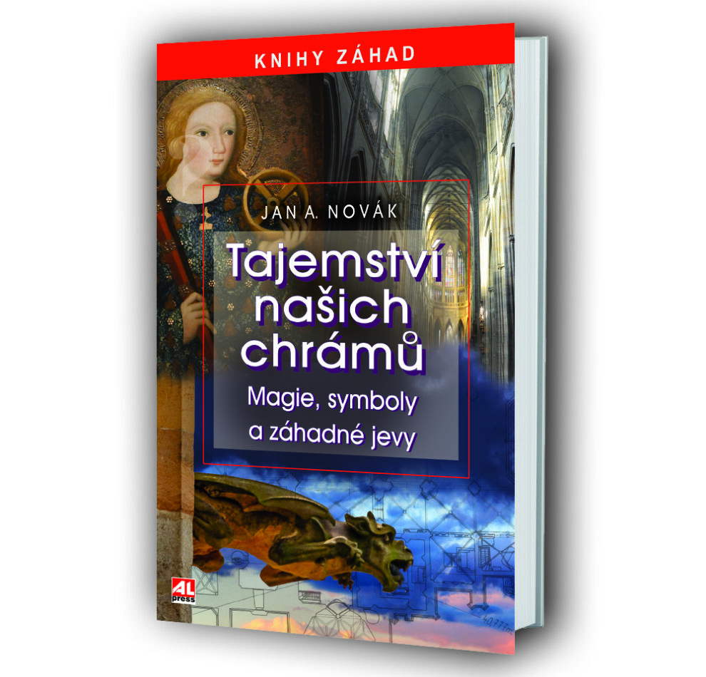 Kniha Tajemství našich chrámů v našem nakladatelství Alpress