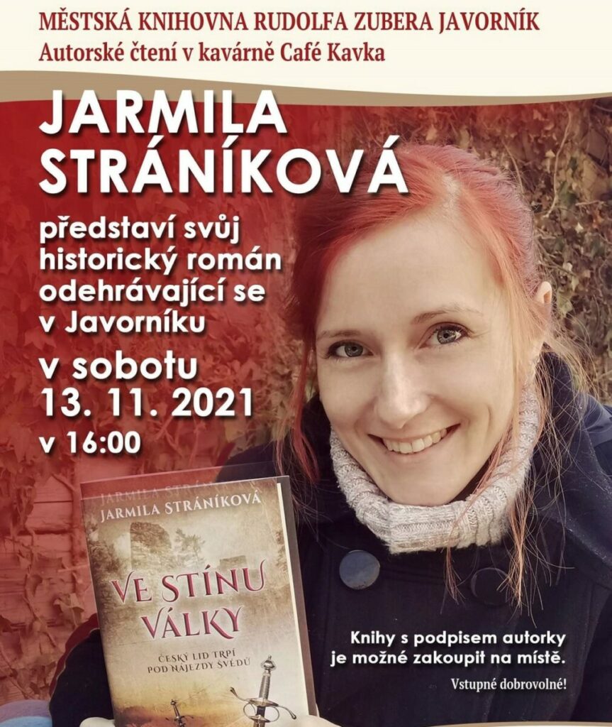 autorské čtení Jarmily Stráníkové