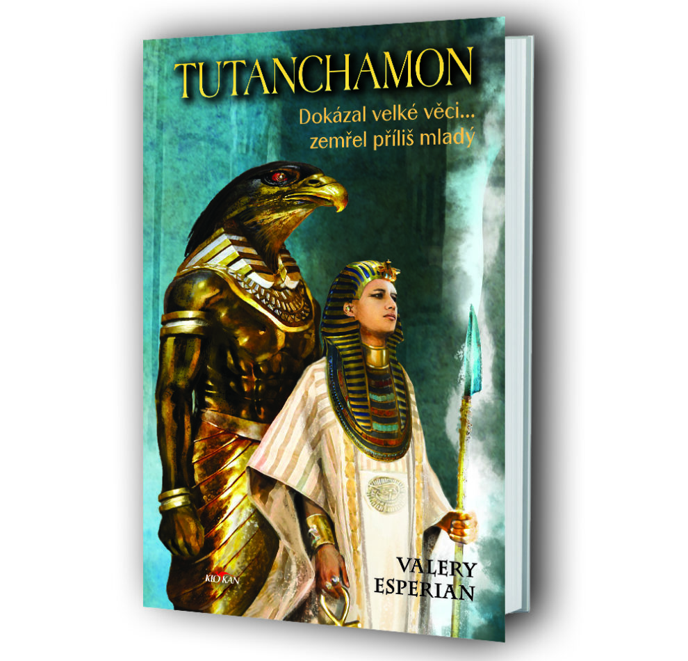 Kniha Tutanchamon v našem nakladatelství Alpress