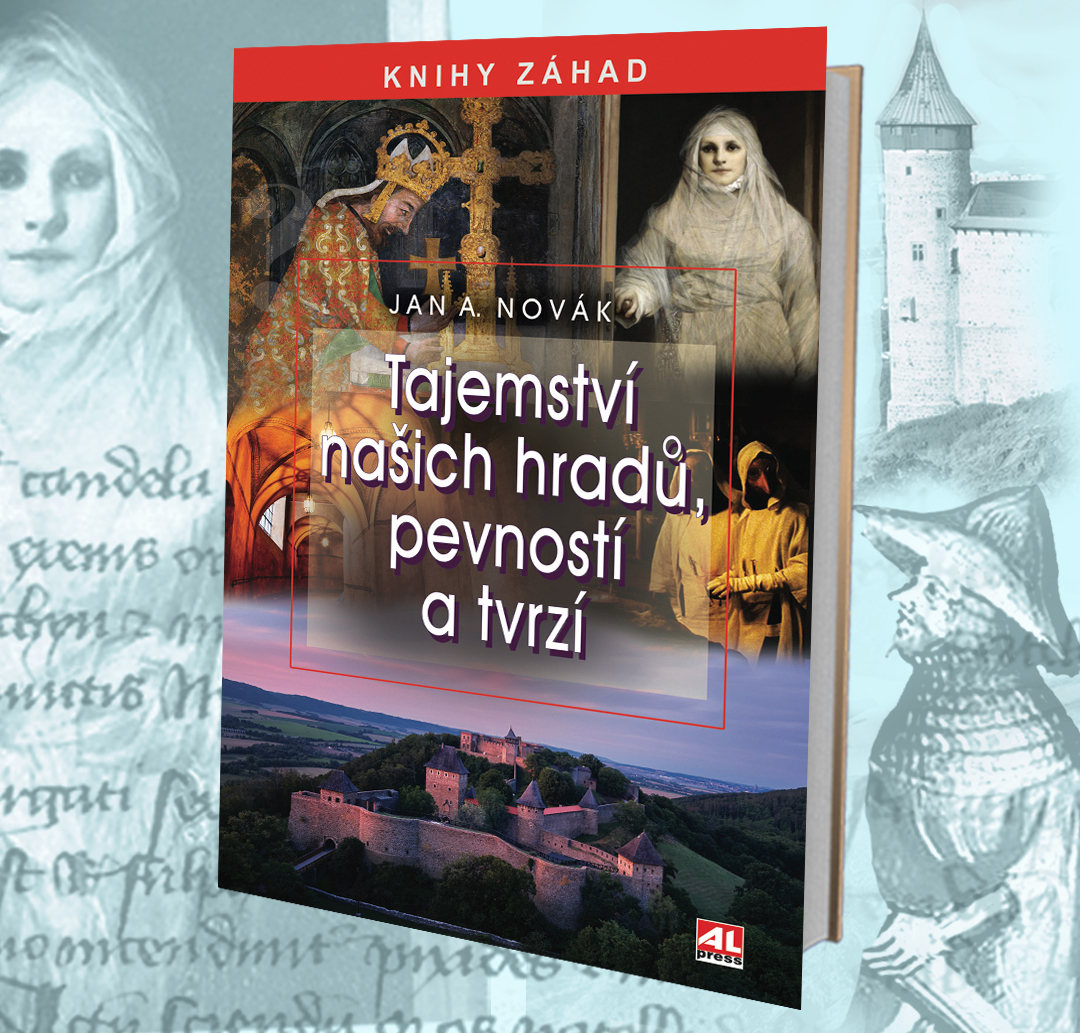 Kniha Tajemství našich hradů, pevností a tvrzí v našem nakladatelství Alpress