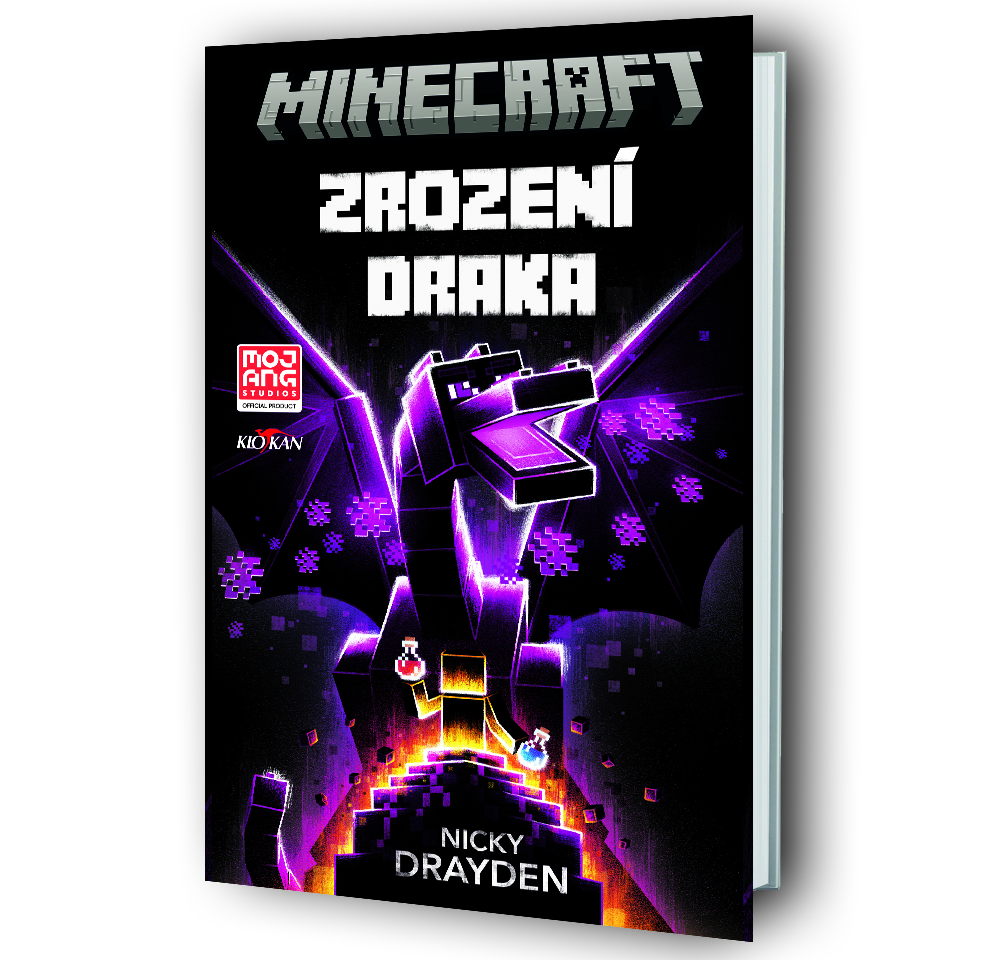 Kniha Minecraft - Zrození draka v našem nakladatelství Alpress