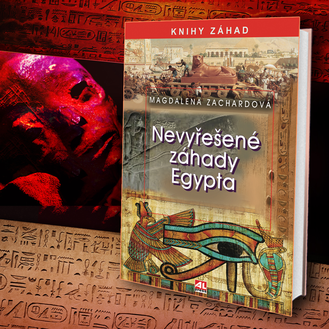 Kniha Nevyřešené záhady Egypta v našem nakladatelství Alpress