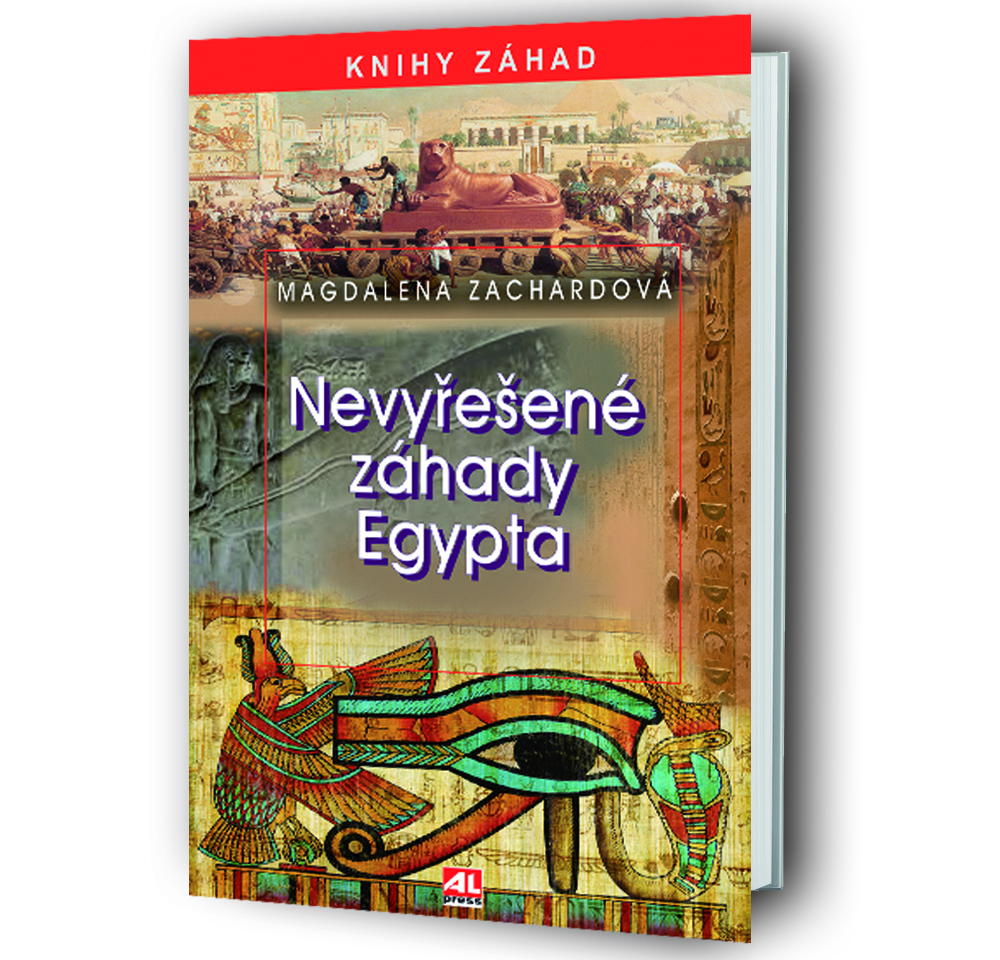 Kniha Nevyřešené záhady Egypta v našem nakladatelství Alpress