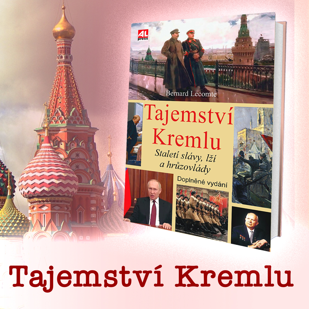 Kniha Tajemství Kremlu - 2. v našem nakladatelství Alpress