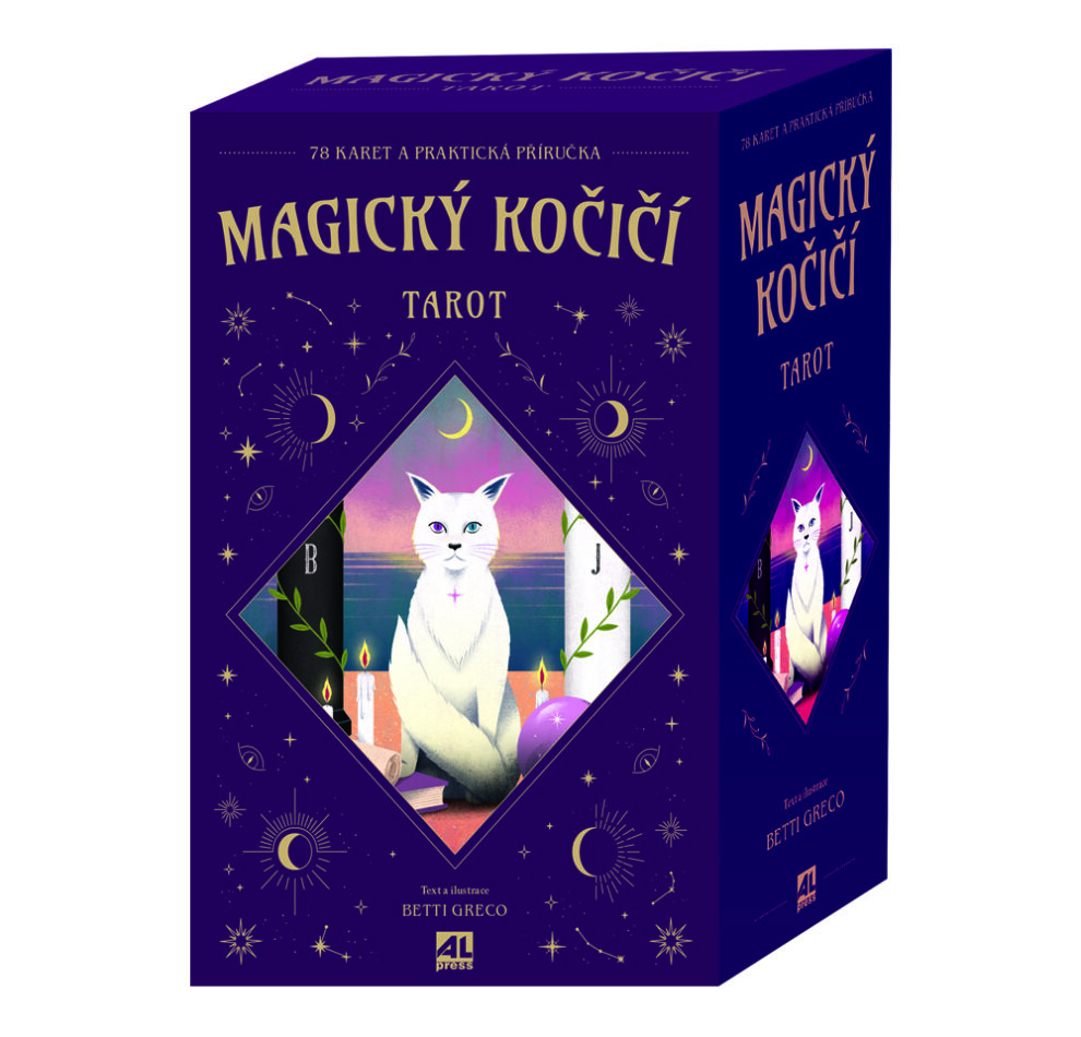 Magický kočičí tarot v našem nakladatelství Alpress