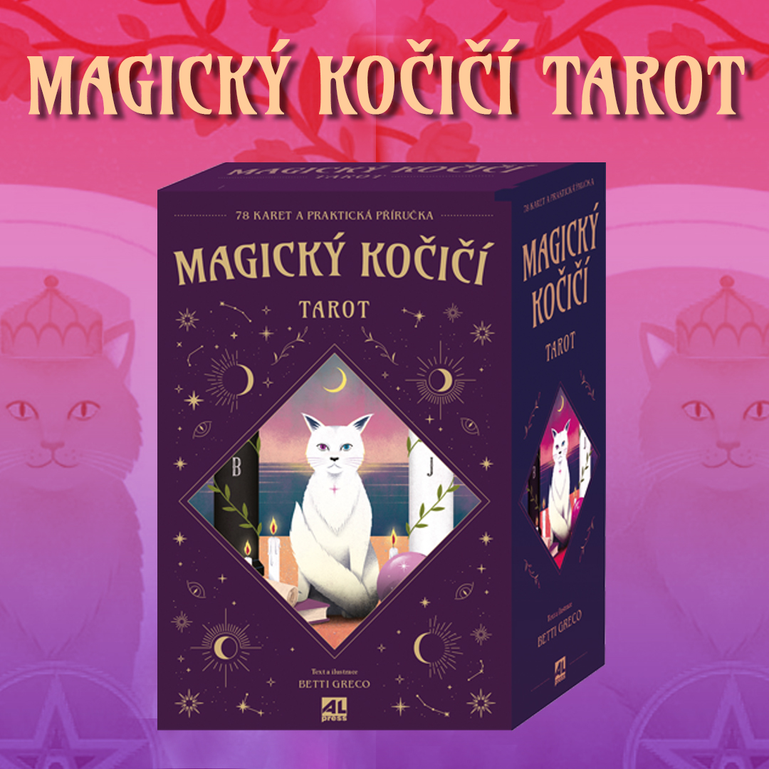 Magický kočičí tarot v našem nakladatelství Alpress