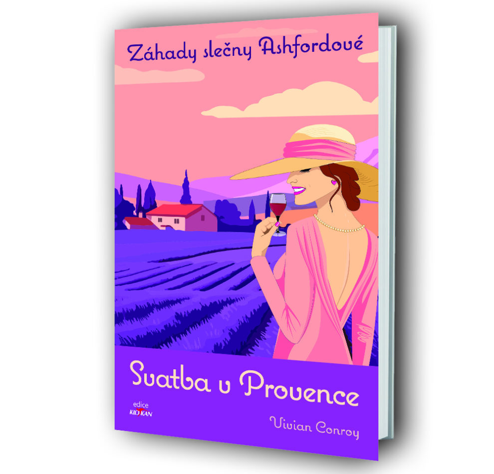 Kniha Záhady slečny Ashfordové - Svatba v Provence v našem nakladatelství Alpress