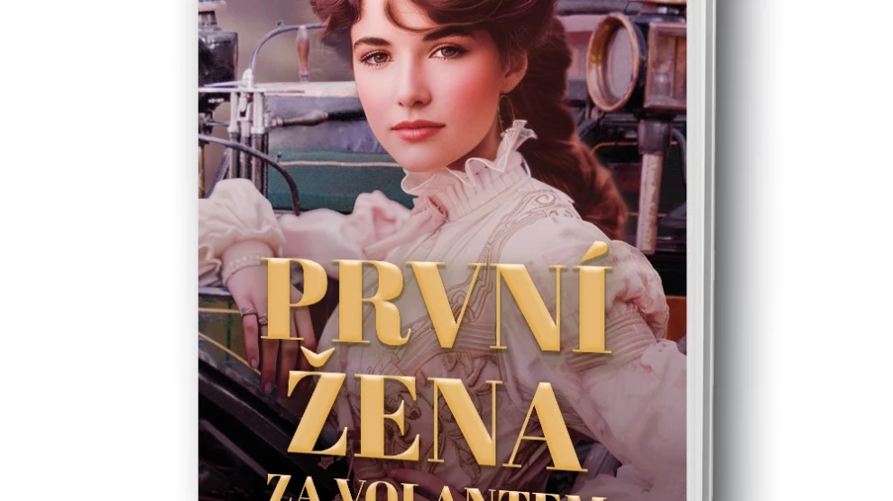 Kniha První žena za volantem v našem nakladatelství Alpress