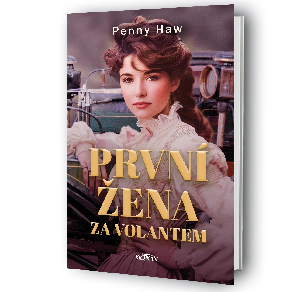 Kniha První žena za volantem v našem nakladatelství Alpress
