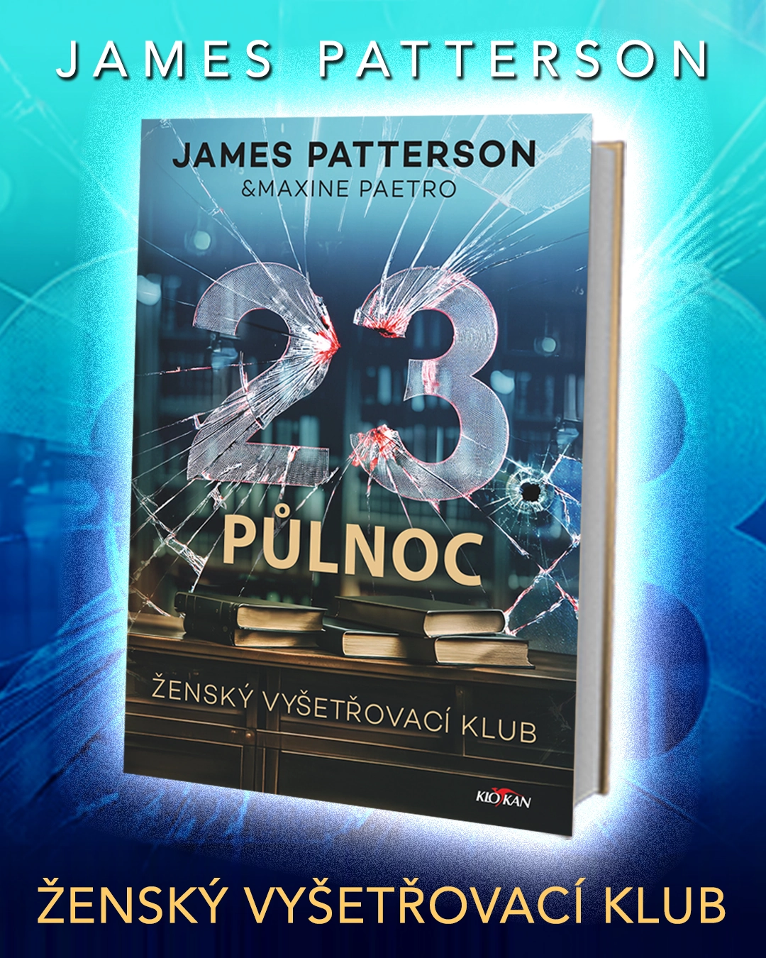 Kniha 23. půlnoc v našem nakladatelství Alpress