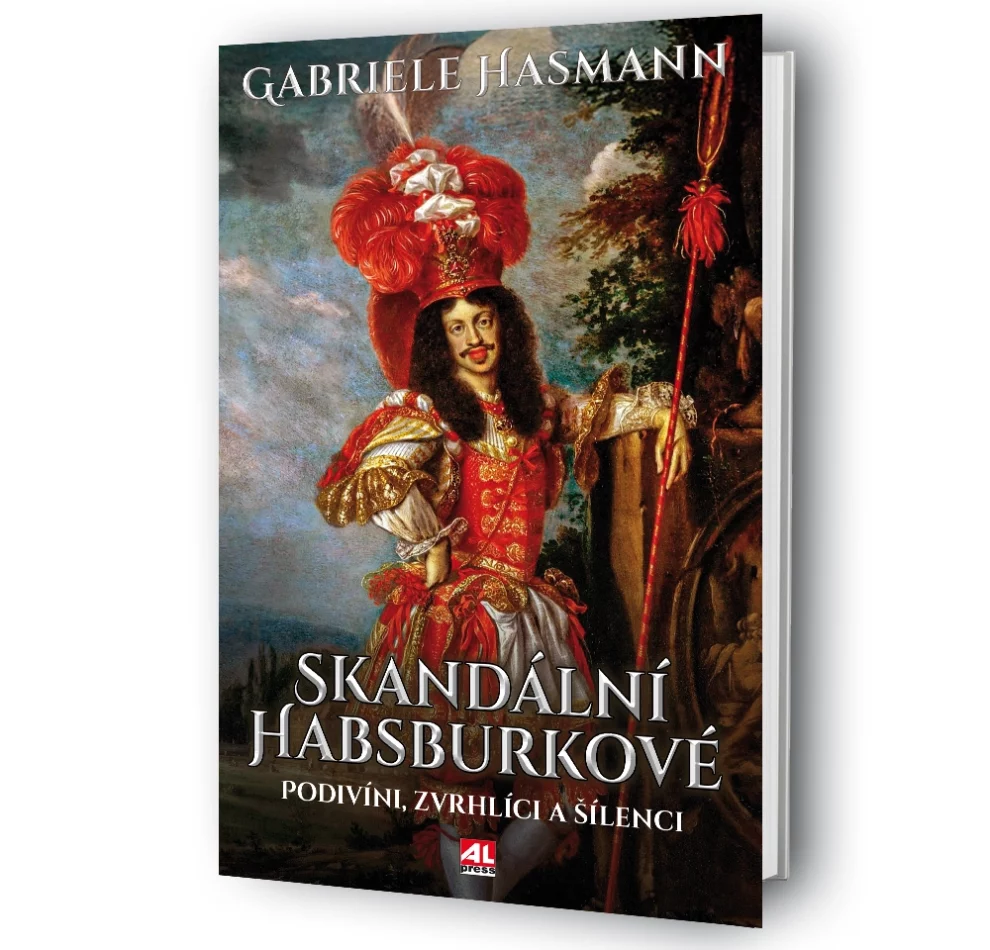 Kniha Skandální Habsburkové v našem nakladatelství Alpress
