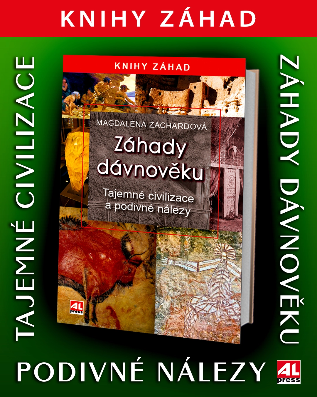 Kniha Záhady dávnověku v našem nakladatelství Alpress