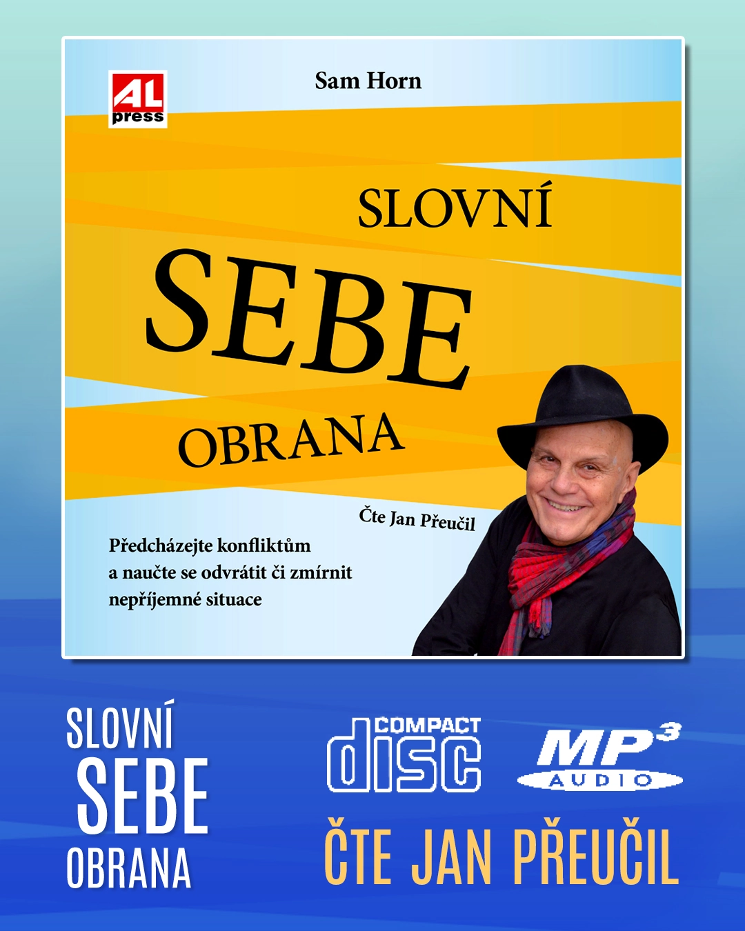 Audiokniha Slovní sebeobrana v našem nakladatelství Alpress