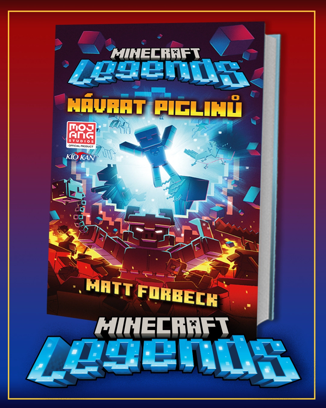 Kniha Minecraft - Návrat piglinů v našem nakladatelství Alpress