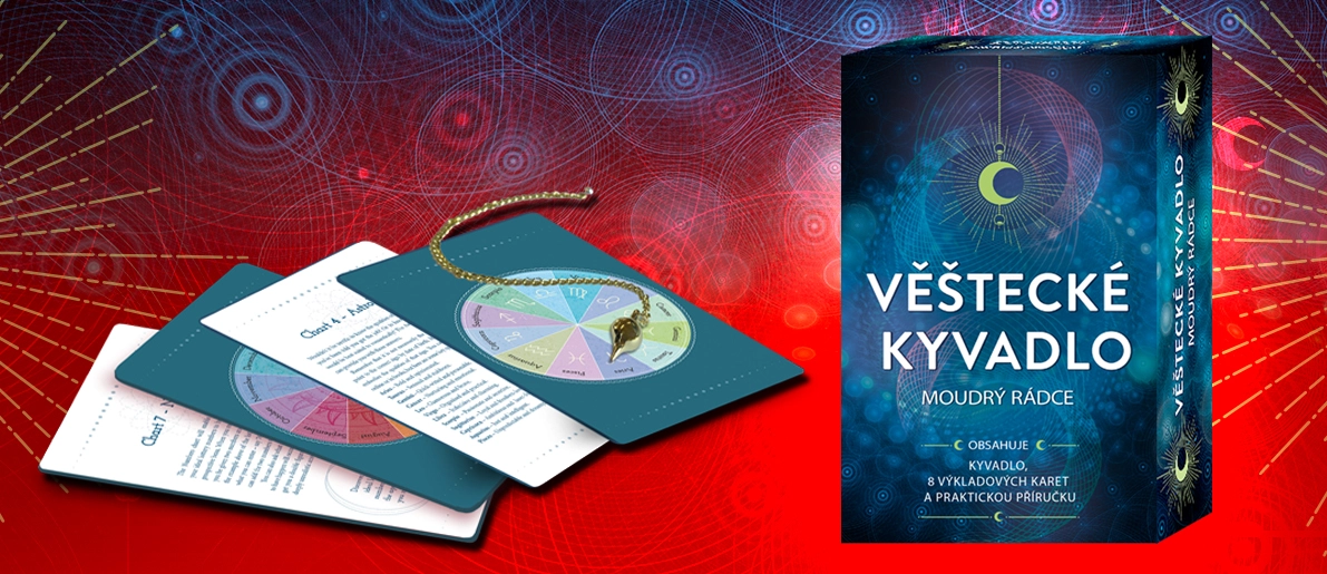 Kniha Věštecké kyvadlo v našem nakladatelství Alpress