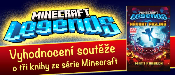 Soutěž o knihy Minecraft