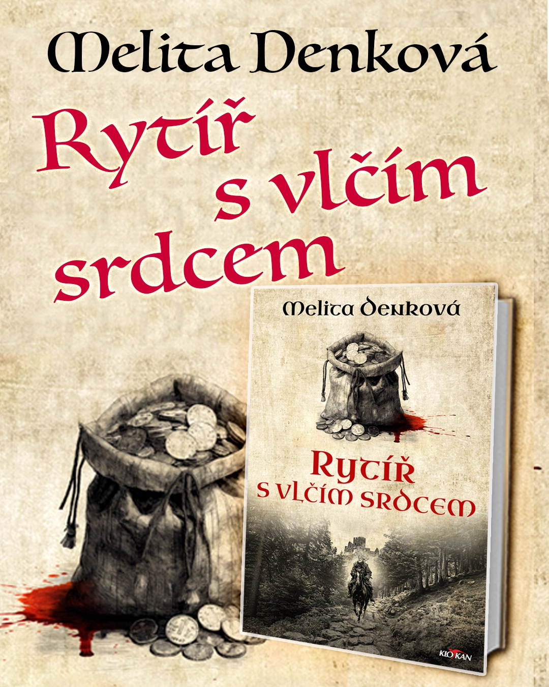 Kniha Rytíř s vlčím srdcem v našem nakladatelství Alpress