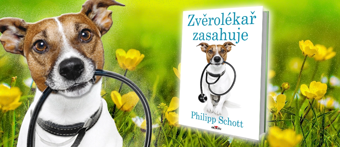 Kniha Zvěrolékař zasahuje v našem nakladatelství Alpress