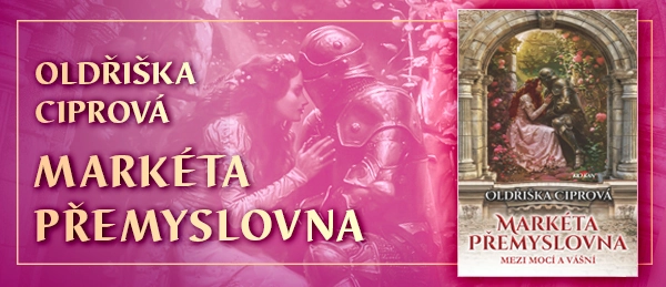 Kniha Markéta Přemyslovna v našem nakladatelství Alpress