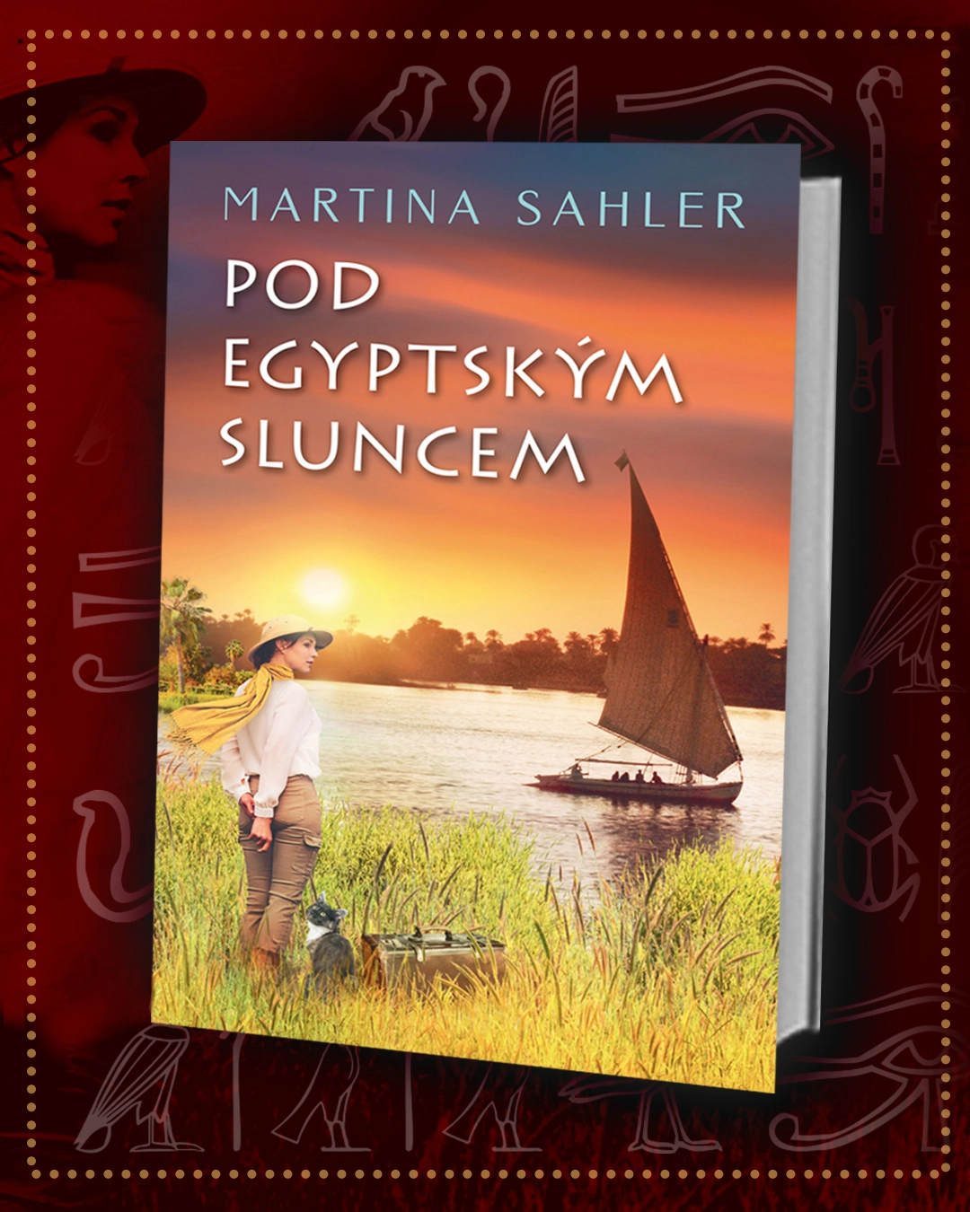 Kniha Pod egyptským sluncem v našem nakladatelství Alpress