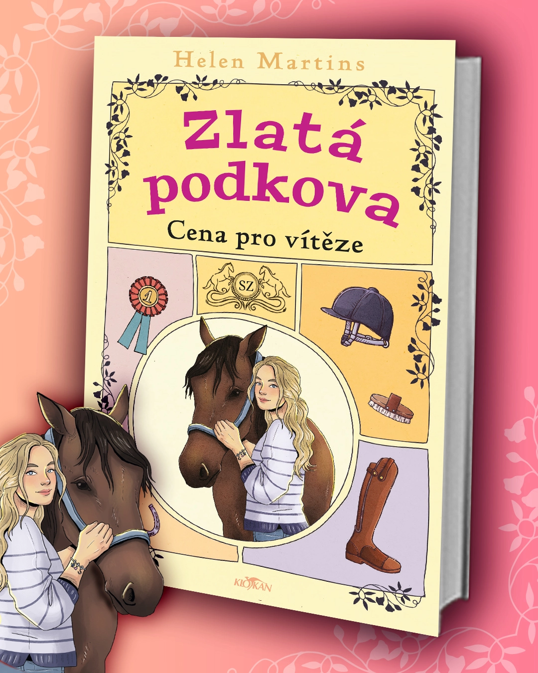 Kniha Zlatá podkova - Cena pro vítěze v našem nakladatelství Alpress