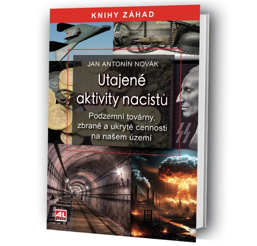 Kniha Utajené aktivity nacistů v našem nakladatelství Alpress