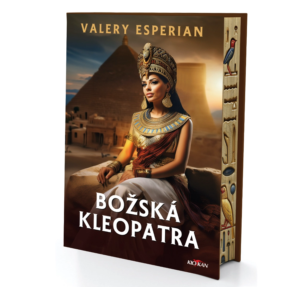 Kniha Božská Kleopatra v našem nakladatelství Alpress